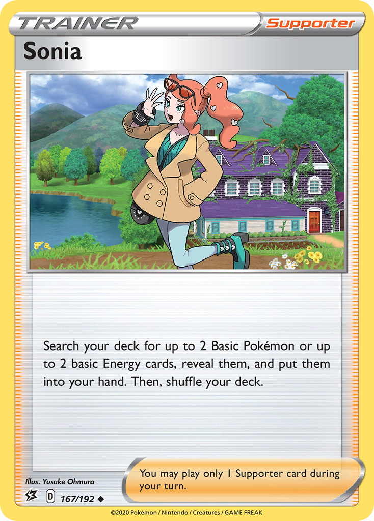 Sonia (167/192) [Sword & Shield: Rebel Clash] - Destination Retro