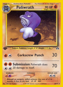 Poliwrath (28/75) [Neo Discovery 1st Edition] - Destination Retro