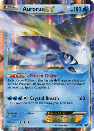 Aurorus EX (XY102) (Jumbo Card) [XY: Black Star Promos] - Destination Retro