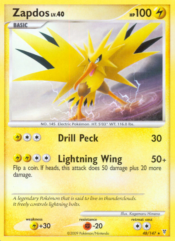 Zapdos (48/147) [Supreme Victors] - Destination Retro