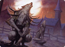 Lord of the Ulvenwald Art Card [Innistrad: Midnight Hunt Art Series] - Destination Retro