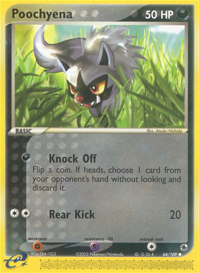 Poochyena (64/109) [EX: Ruby & Sapphire] - Destination Retro