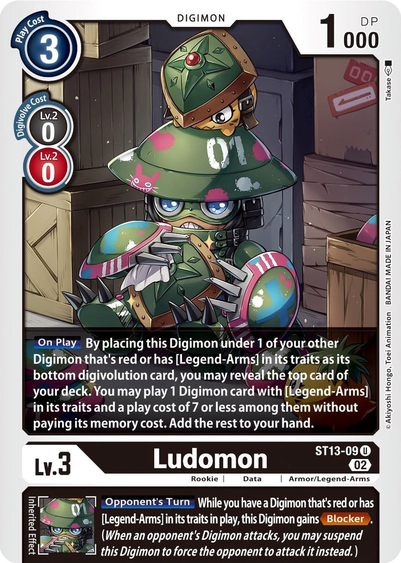 Ludomon [ST13-09] [Starter Deck: Ragnaloardmon] - Destination Retro
