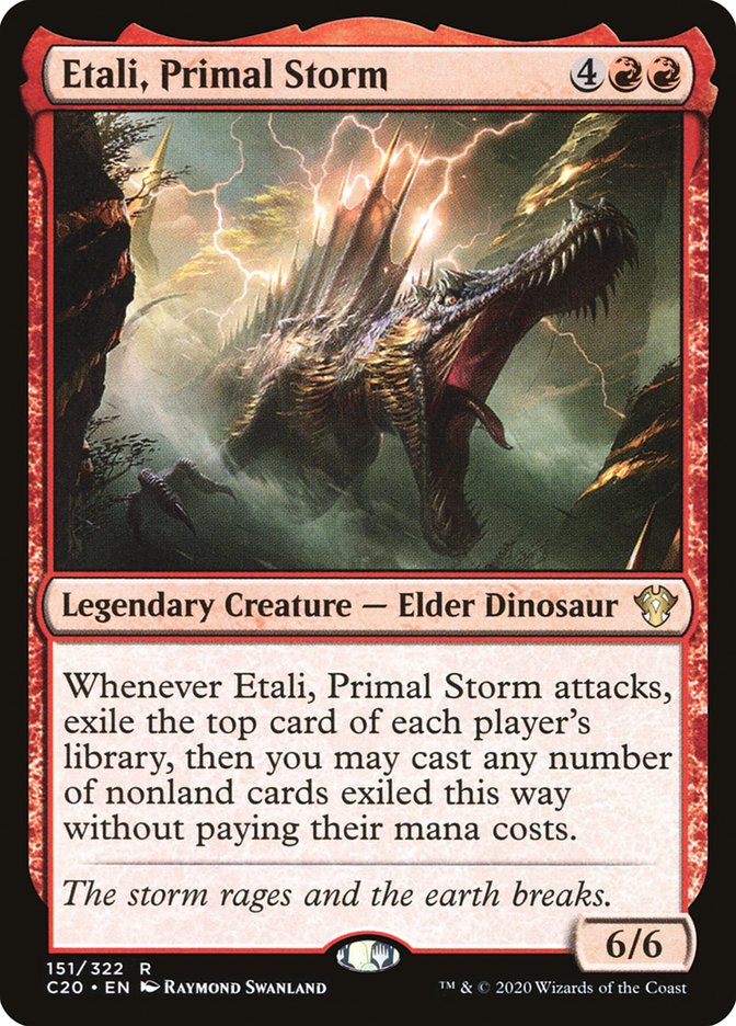 Etali, Primal Storm [Commander 2020] - Destination Retro