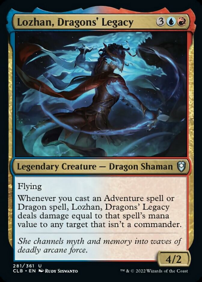 Lozhan, Dragons' Legacy [Commander Legends: Battle for Baldur's Gate] - Destination Retro