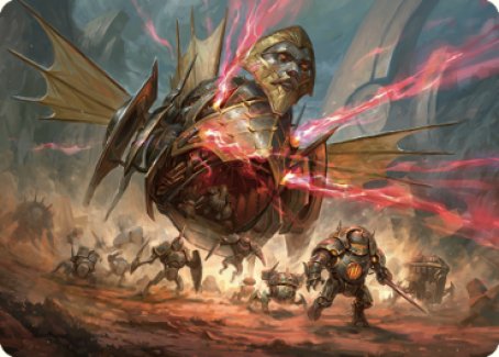 Liberator, Urza's Battlethopter Art Card [The Brothers' War Art Series] - Destination Retro