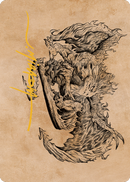 Miirym, Sentinel Wyrm Art Card (Gold-Stamped Signature) [Commander Legends: Battle for Baldur's Gate Art Series] - Destination Retro