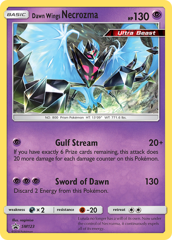 Dawn Wings Necrozma (SM123) [Sun & Moon: Black Star Promos] - Destination Retro
