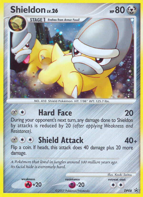 Shieldon (DP08) [Diamond & Pearl: Black Star Promos] - Destination Retro