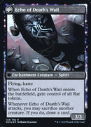 Tribute to Horobi // Echo of Death's Wail [Kamigawa: Neon Dynasty Prerelease Promos] - Destination Retro