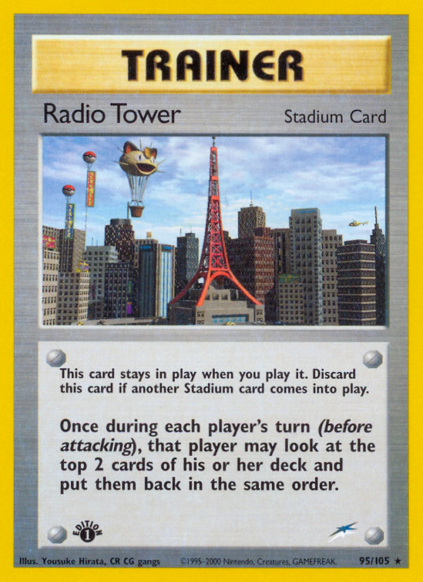 Radio Tower (95/105) [Neo Destiny 1st Edition] - Destination Retro