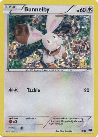 Bunnelby (10/12) [Mcdonald's Promos: 2014 Collection] - Destination Retro