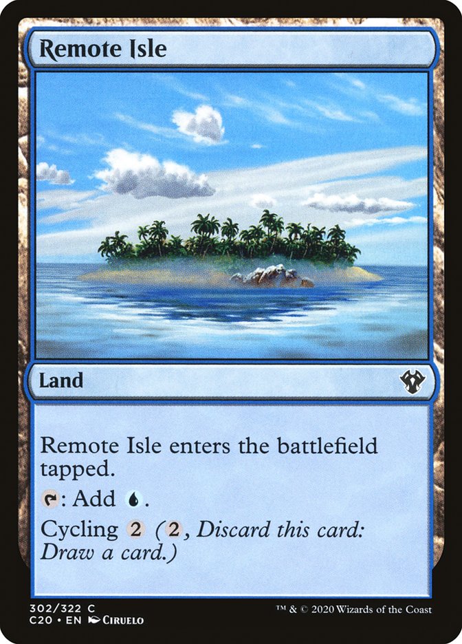 Remote Isle [Commander 2020] - Destination Retro