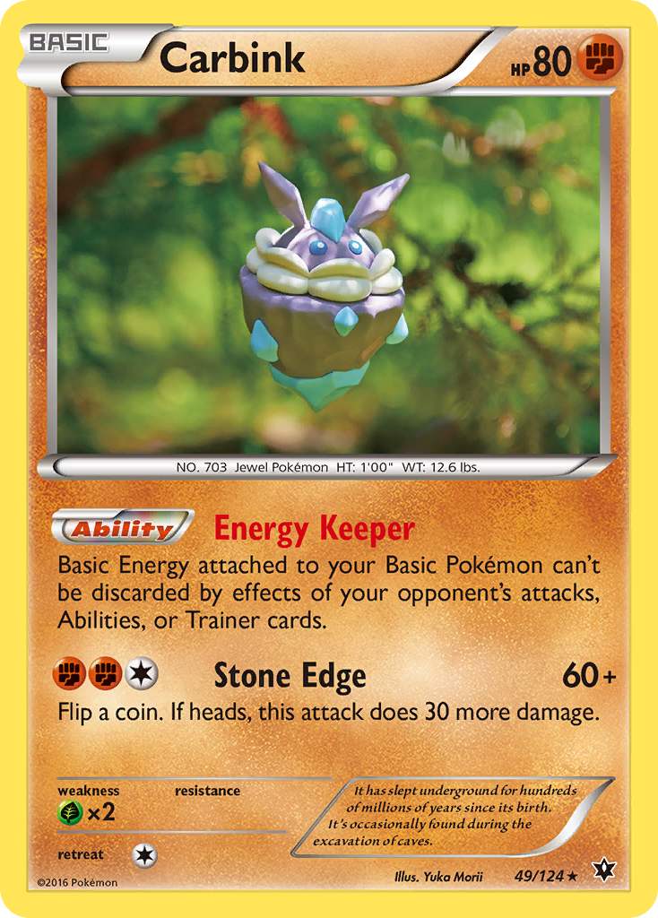 Carbink (49/124) [XY: Fates Collide] - Destination Retro