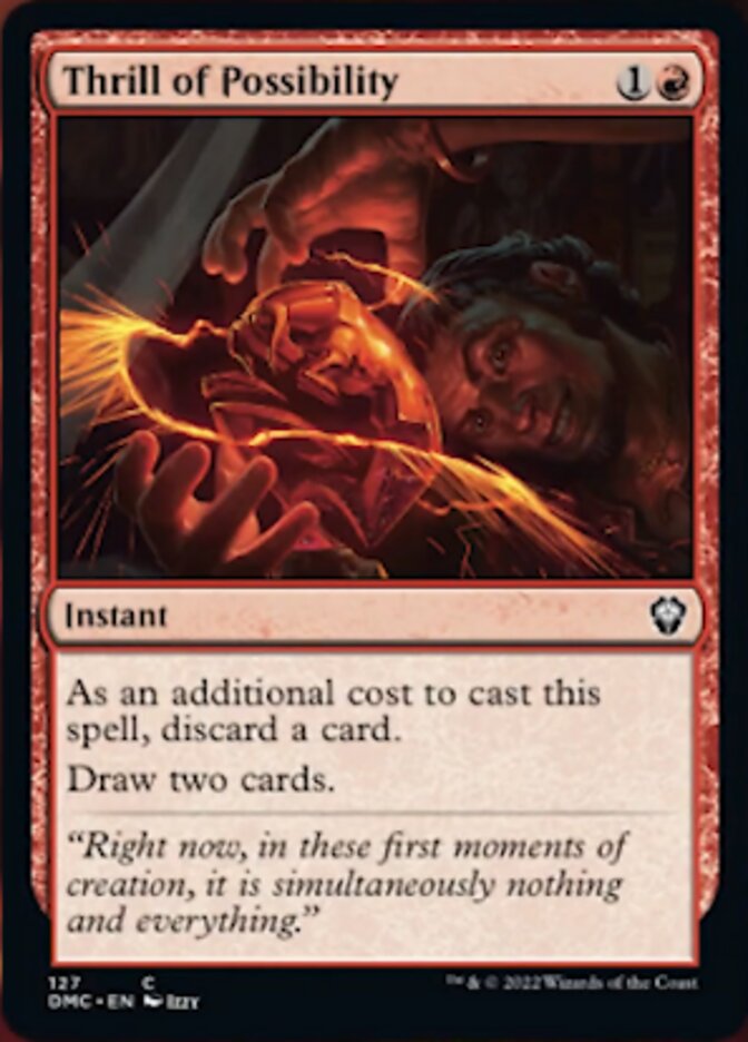 Thrill of Possibility [Dominaria United Commander] - Destination Retro