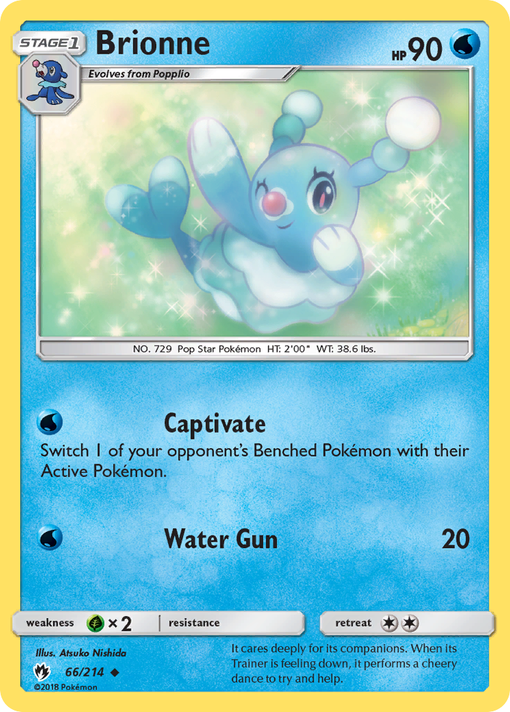 Brionne (66/214) [Sun & Moon: Lost Thunder] - Destination Retro