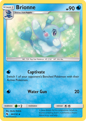 Brionne (66/214) [Sun & Moon: Lost Thunder] - Destination Retro