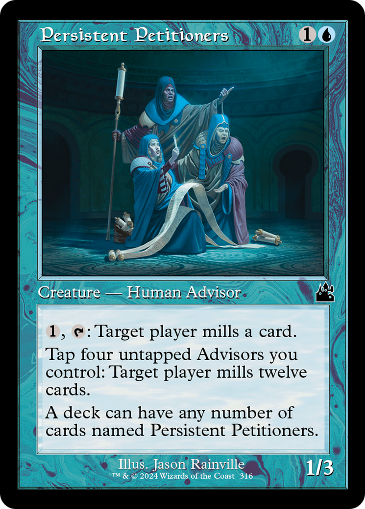 Persistent Petitioners (Retro Frame) [Ravnica Remastered] - Destination Retro