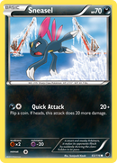Sneasel (65/116) [Black & White: Plasma Freeze] - Destination Retro