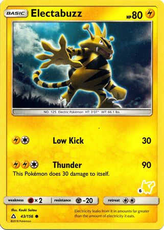Electabuzz (6/60) [Battle Academy: Pikachu Deck] - Destination Retro
