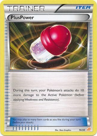 PlusPower (16/30) [Black & White: Trainer Kit] - Destination Retro
