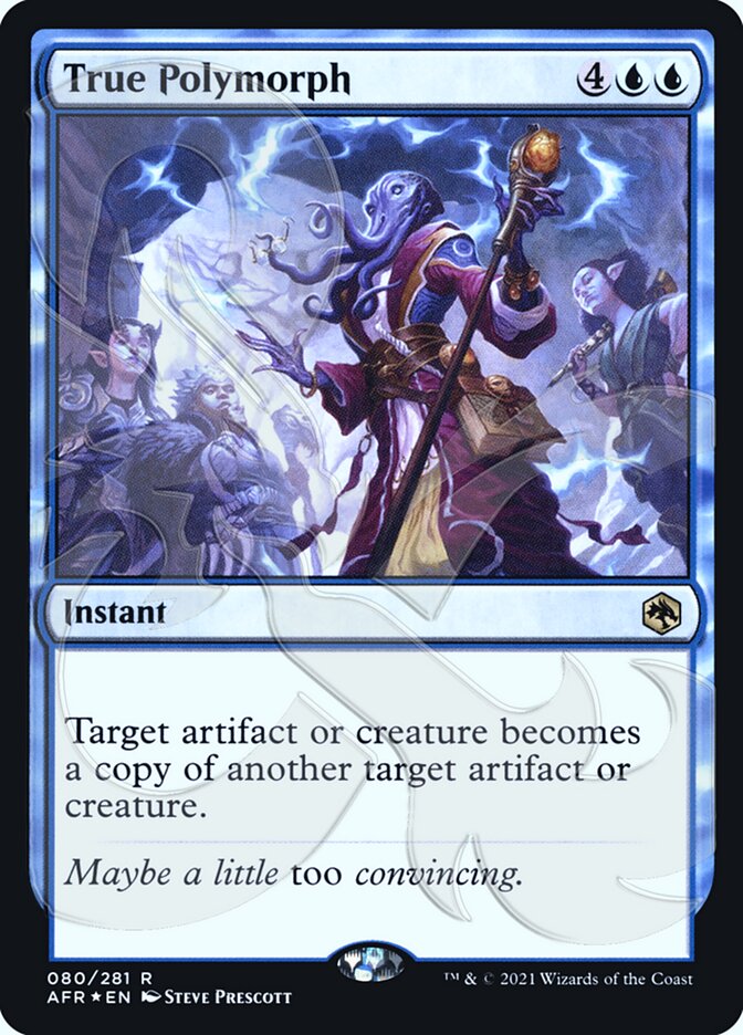 True Polymorph (Ampersand Promo) [Dungeons & Dragons: Adventures in the Forgotten Realms Promos] - Destination Retro