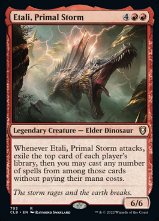 Etali, Primal Storm [Commander Legends: Battle for Baldur's Gate] - Destination Retro