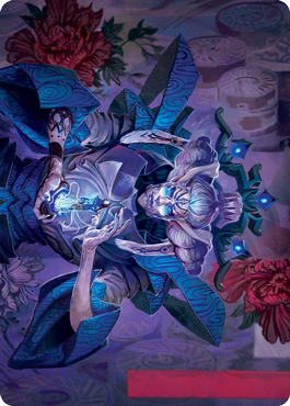 Tameshi, Reality Architect 1 Art Card [Kamigawa: Neon Dynasty Art Series] - Destination Retro