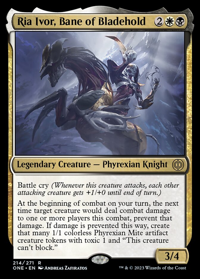 Ria Ivor, Bane of Bladehold [Phyrexia: All Will Be One] - Destination Retro
