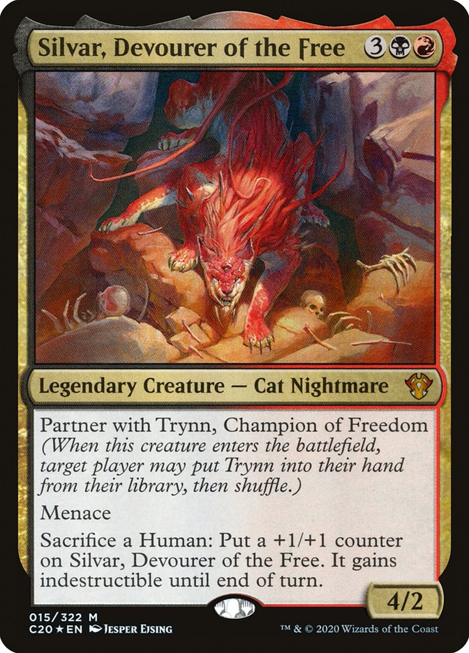 Silvar, Devourer of the Free [Commander 2020] - Destination Retro