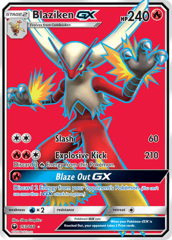 Blaziken GX (153/168) [Sun & Moon: Celestial Storm] - Destination Retro