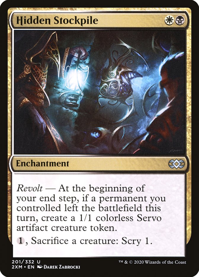 Hidden Stockpile [Double Masters] - Destination Retro