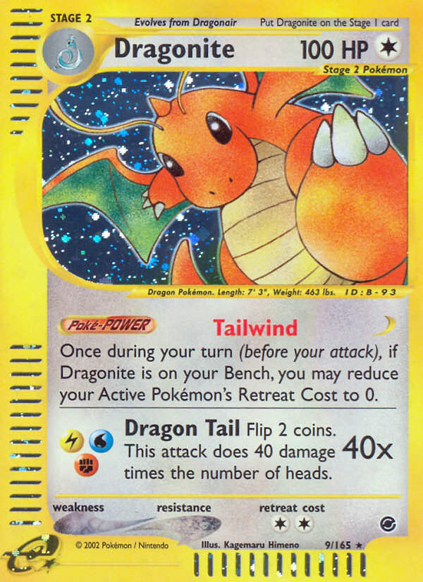 Dragonite (9/165) [Expedition: Base Set] - Destination Retro