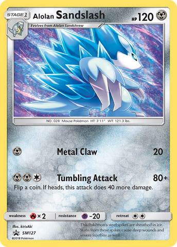 Alolan Sandslash (SM127) [Sun & Moon: Black Star Promos] - Destination Retro