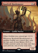 Rundvelt Hordemaster (Extended Art) [Dominaria United] - Destination Retro
