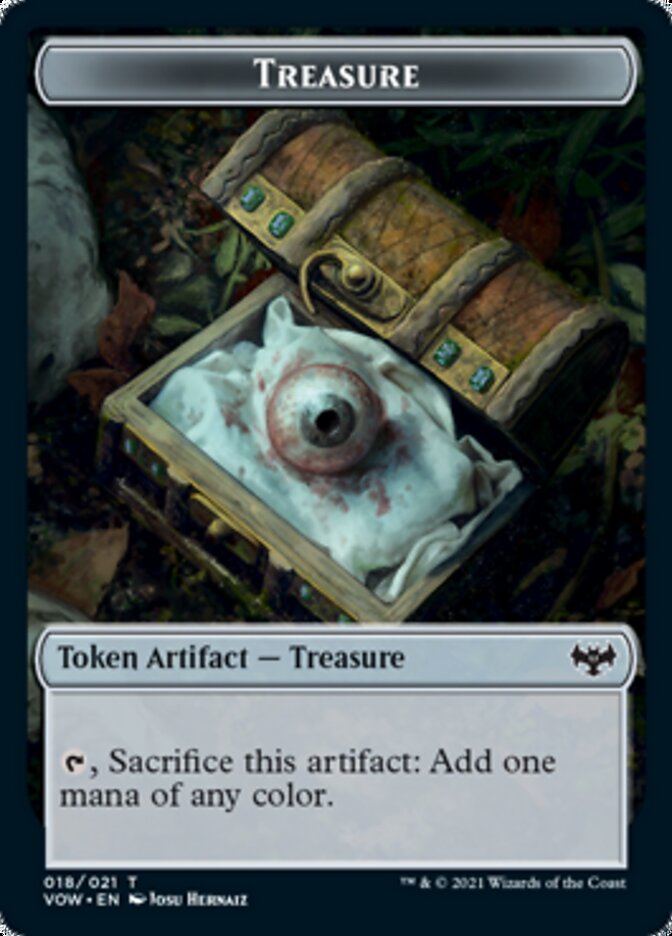Treasure Token [Innistrad: Crimson Vow Tokens] - Destination Retro