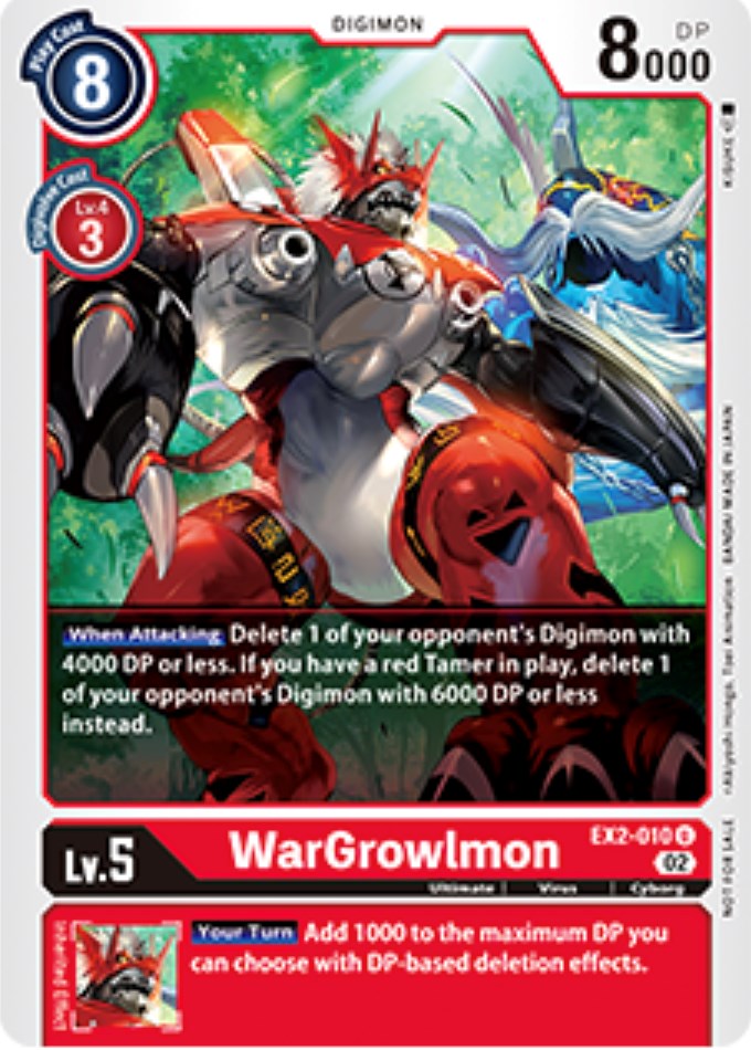 WarGrowlmon [EX2-010] (Tamer Party Vol. 6 Promo) [Digital Hazard Promos] - Destination Retro