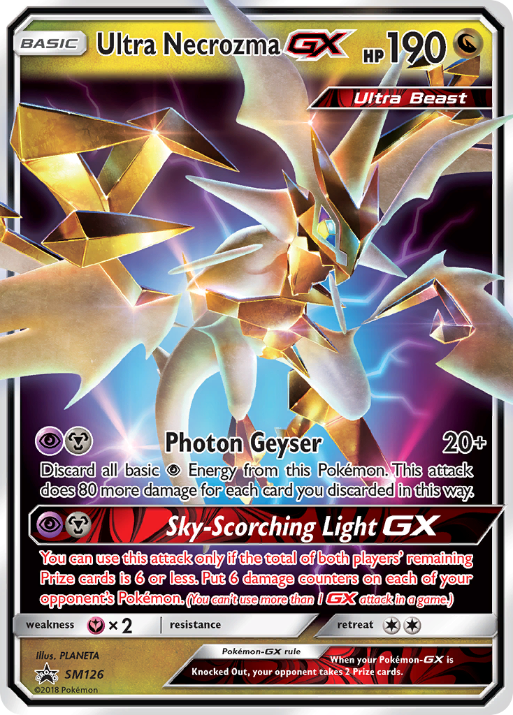 Ultra Necrozma GX (SM126) [Sun & Moon: Black Star Promos] - Destination Retro