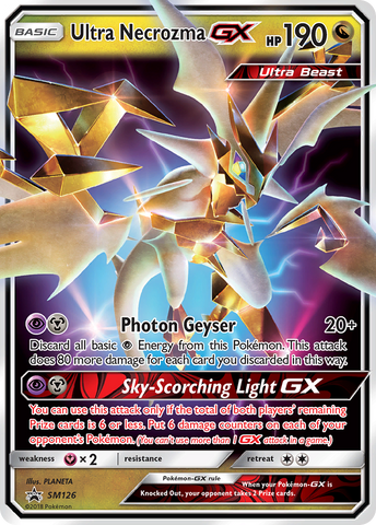 Ultra Necrozma GX (SM126) [Sun & Moon: Black Star Promos] - Destination Retro