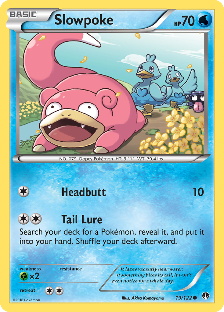 Slowpoke (19/122) [XY: BREAKpoint] - Destination Retro