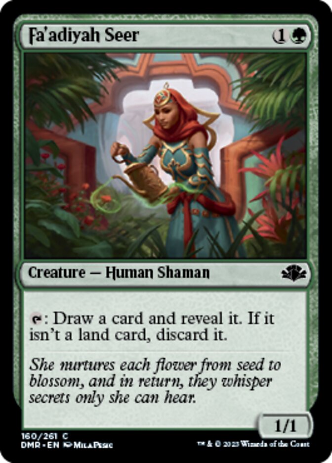 Fa'adiyah Seer [Dominaria Remastered] - Destination Retro