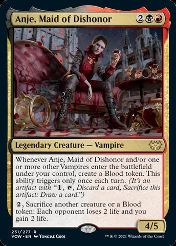 Anje, Maid of Dishonor [Innistrad: Crimson Vow] - Destination Retro