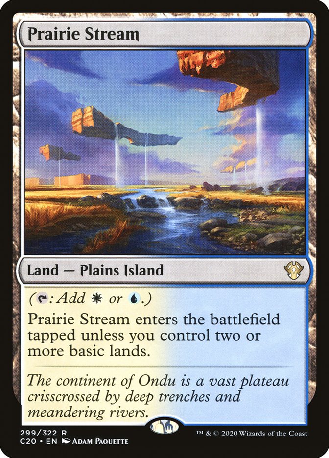 Prairie Stream [Commander 2020] - Destination Retro