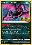 Galarian Moltres (SWSH125) (Prerelease Promo) [Sword & Shield: Black Star Promos] - Destination Retro
