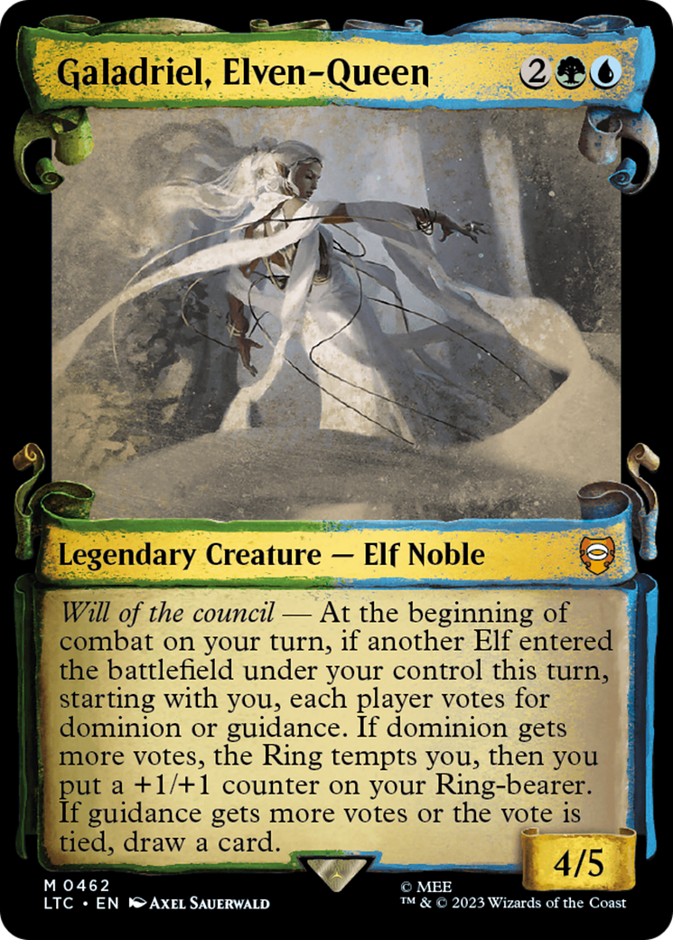 Galadriel, Elven-Queen [The Lord of the Rings: Tales of Middle-Earth Commander Showcase Scrolls] - Destination Retro