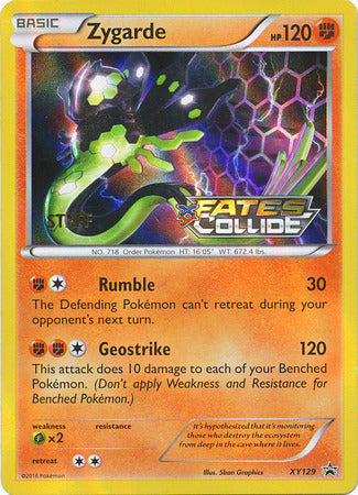 Zygarde (Staff) (XY129) [XY: Black Star Promos] - Destination Retro
