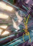 Spara's Headquarters Art Card (Gold-Stamped Signature) [Streets of New Capenna Art Series] - Destination Retro