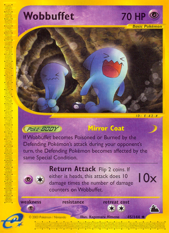 Wobbuffet (45/144) [Skyridge] - Destination Retro