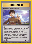 Brock's Protection (101/132) [Gym Challenge 1st Edition] - Destination Retro