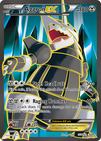 Aggron EX (153/160) [XY: Primal Clash] - Destination Retro